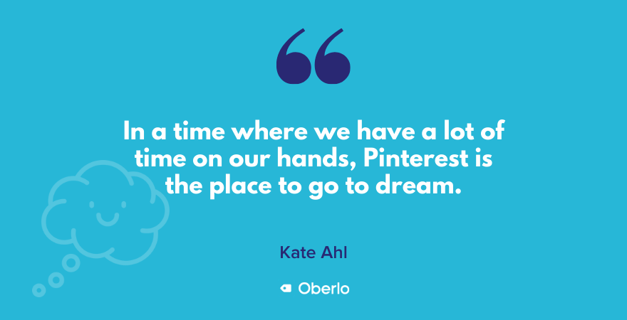 Кейт в Pinterest е мястото, където да мечтаете