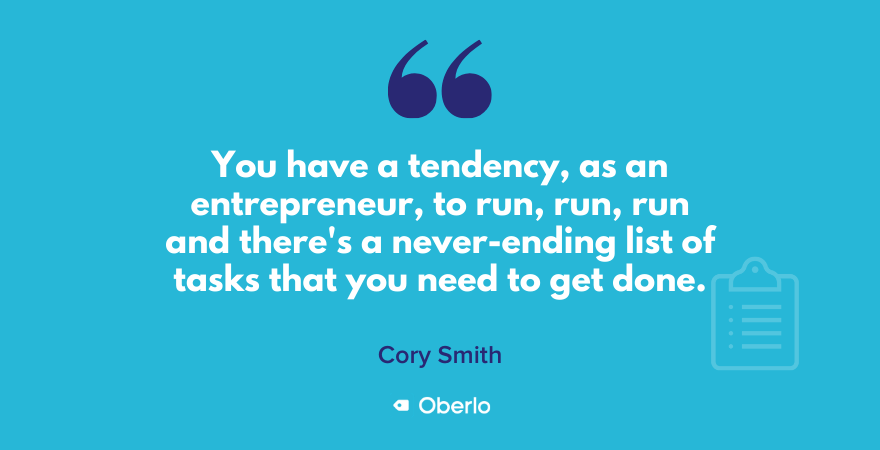 सीरियल उद्यमियों पर Cory Smith बोली