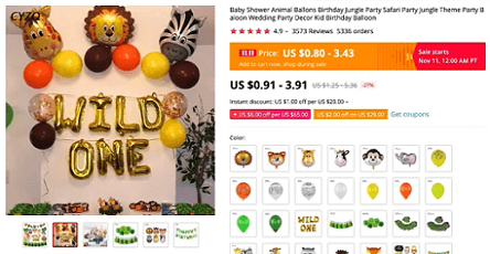 Safari-ballonnen zijn geweldig om te verkopen in 2020